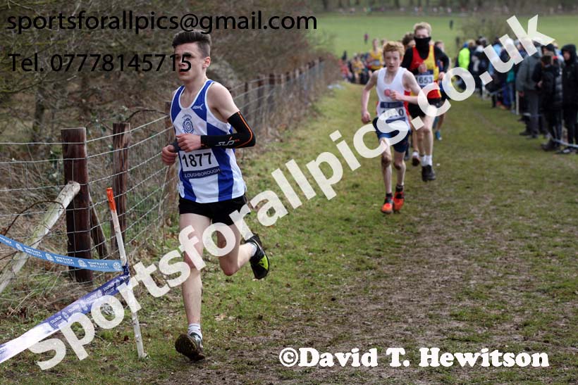 Boys under-15s 2019 British Athletics Inter Counties Cross Country, Prestwood Hall, Loughborough. Photo:  David T. Hewitson/Sports for All Pics